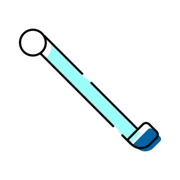 Golf club flat icon vector design illustration Stockillustratie