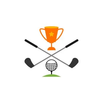 Golf club vector design template illustration Stock Illustration