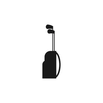 Golf club vector design template illustration Illustrazione stock