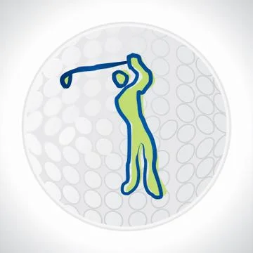 Golf concept Stock Illustration