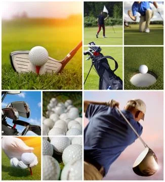 Golf concept Stock Photos