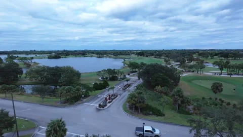 Golf course #1 Stock Footage 292742820