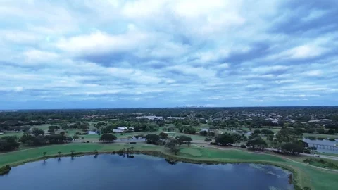 Golf course #2 Stock Footage 292742878