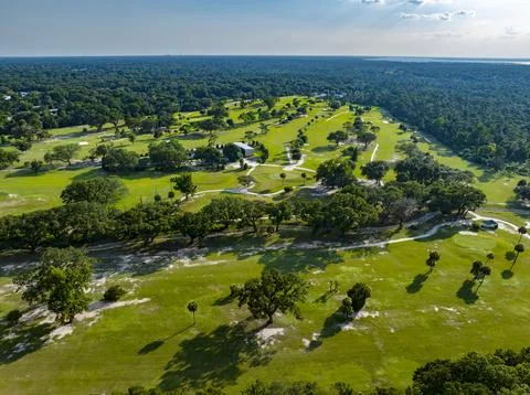 Golf course 2 Stock Photos