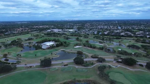 Golf course #3 4k Stock Footage 292742962
