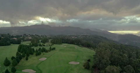 Golf course. Aerial view Stock Footage 85848325