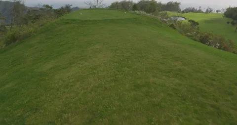 Golf course. Aerial view Stock Footage 85850255