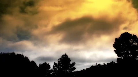 Golf course and Clouds 動画素材 5088444