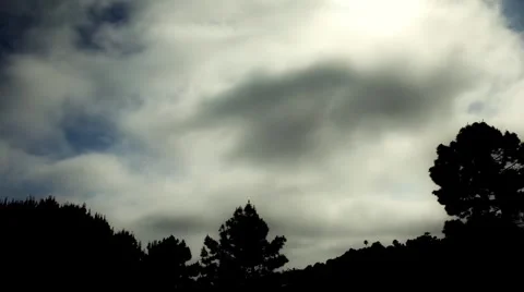 Golf course and Clouds 스톡 동영상 5088482