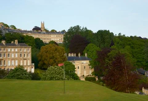 Golf Course in Bath Stock Photos