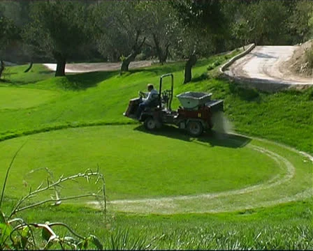 Golf course care Stock Footage 25888685