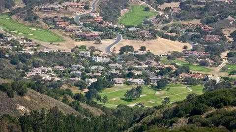 Golf Course Community Stock Photos