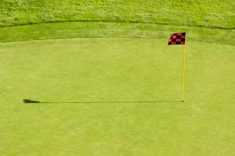 Golf Course Flag Stock-Fotos