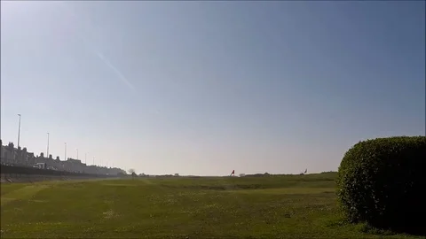 Golf course in Fleetwood Stock Footage 77863514