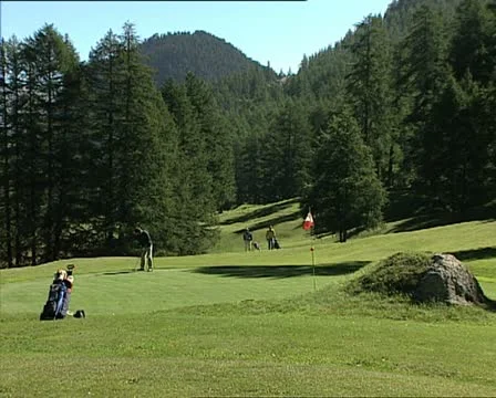 GOLF course 스톡 동영상 12755798