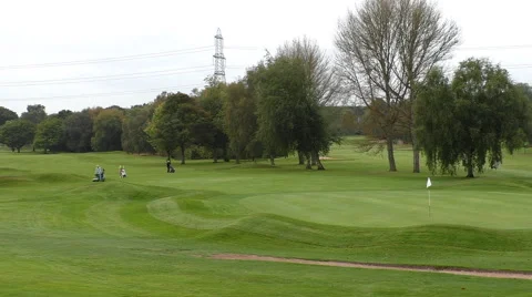 Golf course Vídeos de archivo 43559544