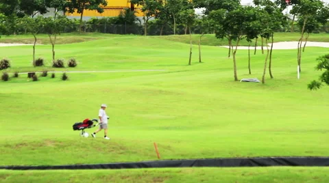 Golf course Stock Footage 52886098