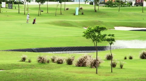 Golf course Stock Footage 52886868