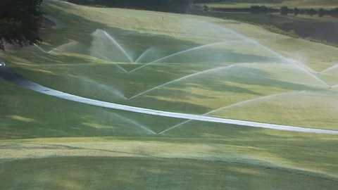 Golf Course Stock Footage 123922044