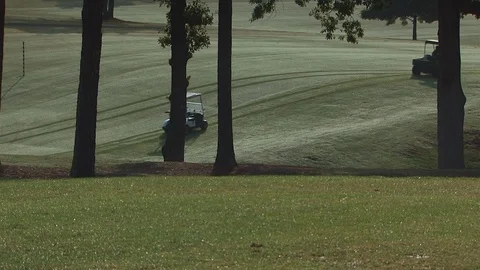 Golf Course Stock Footage 123922089