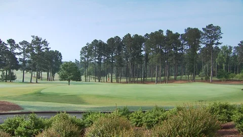 Golf Course Stock Footage 123922179
