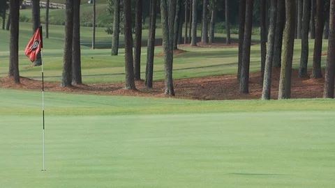 Golf Course Stock Footage 123922213
