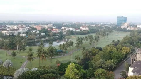 Golf course Stock Footage 196994783