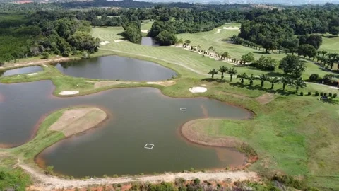 Golf Course 库存影片 208573963