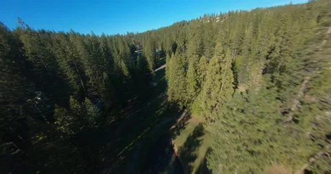 GOLF COURSE FPV 16 Stock Footage 201907433