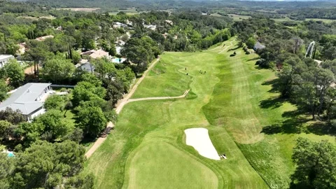 Golf course landscape Stock Footage 276488481