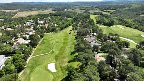 Golf course landscape Stock Footage 276488516
