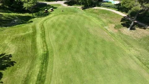Golf course landscape Stock Footage 276488554