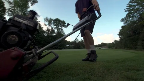 Golf Course Maintenance Stock Video Footage | Royalty Free Golf Course ...