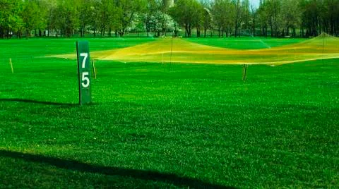 ..golf course..... Stock Photos