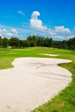 Golf course Stock Photos