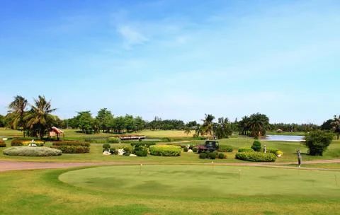 Golf course Stock Photos