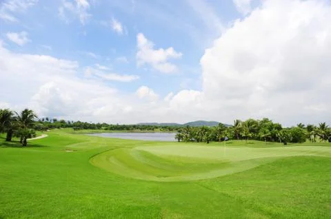 Golf course Stock-Fotos