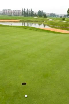 Golf course Stock Photos