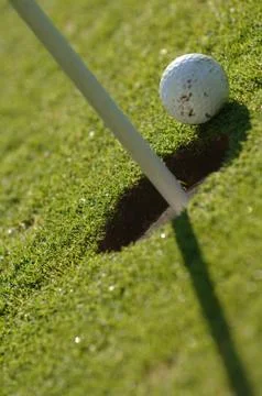 On the golf course Stock Photos