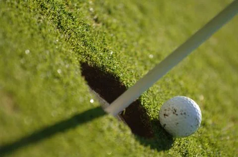 On the golf course Stock Photos