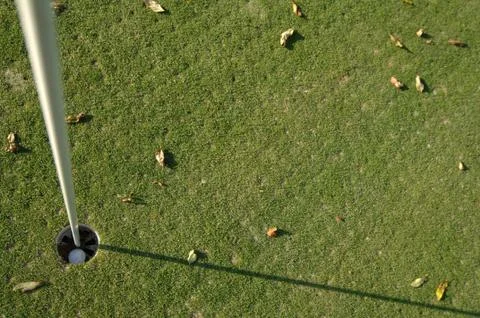 On the golf course Stock Photos