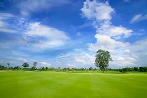 Golf course Foto stock