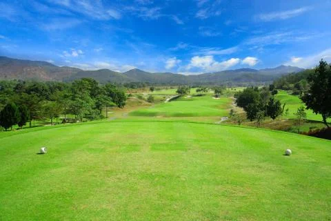 Golf course Stock Photos