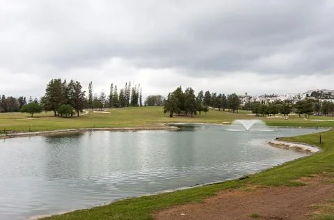 Golf course Stock Photos