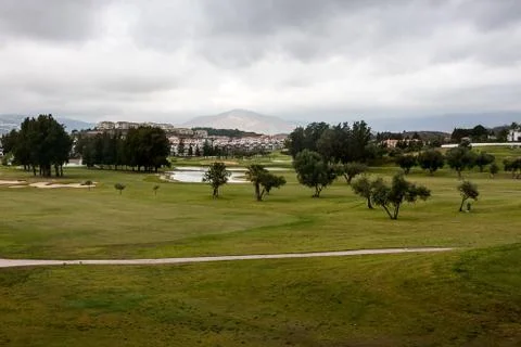 Golf course Stock Photos