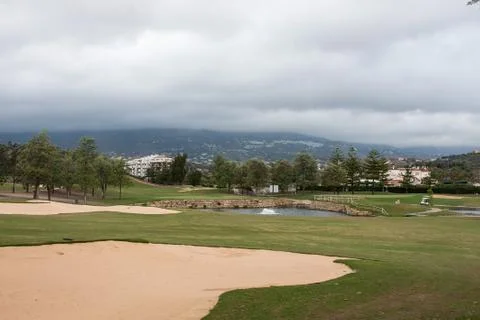 Golf course Stock Photos