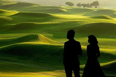 Golf course Stock Photos