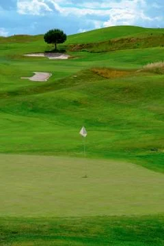 Golf course Stock Photos