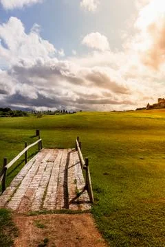 Golf course Stock Photos