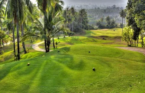 Golf course Stock Photos